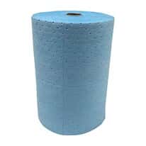 Fytertech Spilfyter Premium Oil-Only Blue Spill Pad Roll, Heavy-Weight, 24" x 150', 1/Bag