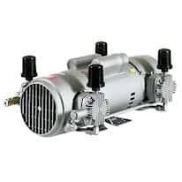 Gast 6HCN-10-M618X Oilless Air Compressor, Piston compressor pump, 5.4 cfm, 220 VAC