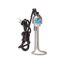 George Ulanet 306-20-115 Heat-O-Matic Immersion Heater, loop, 3-1/8" dia. Heated Area, 500 watts, 230 VAC