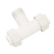 GF Signet PPMT020 Polypro Tee 2.0inID Polypropolene Fitng.