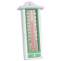 H-B Instrument B60900-2800 DURAC Probeless Electronic Indoor/Outdoor Thermometer; -40/50C (-40/122F)