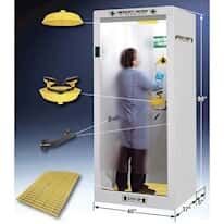 HEMCO Emergency Shower/Decontamination Booth, 40" W