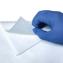 High-Tech Conversions NT56-99 Cleanroom wipes, non-woven, lint-free, polyester/ cellulose blend, 9" x 9", 3000/CS
