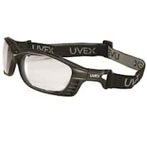 Honeywell S2600HS Uvex Livewire Safety Glasses, Black Matte Frame, Clear HydroShield Anti-Fog Lens; 10/Bx