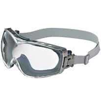 Honeywell S3970HS Uvex Stealth® Premium Seal Safety Goggles, Over-the-Glass, Navy Body, Neoprene Headband, Clear, HydroShield Antifog Lens; 1/EA
