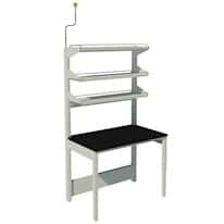ICI Quick Ship Envision Workstation, 48" W, Epoxy Work Surface
