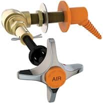 ICI Quick Ship Fittings for Fume Hood, Air, Orange