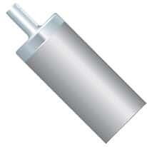 Idex Inlet Solvent Filter, SS, 10 µm, 1/8" OD Tubing; 5/PK