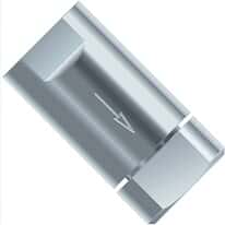 Idex Inline Solvent Filter Assembly, SS, 20 µm, PEEK Ring, 1/16" OD; 1/EA