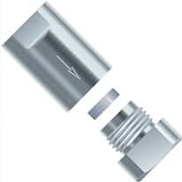 Idex Inline Solvent Filter, Male End, 2 µm, 1/16" OD; 1/EA