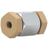 Idex Biocompatible Semi-Prep Filter Assembly, SS, 5 µm PEEK Frit, 5/16-24 Flat Bottom; 1/EA