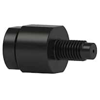 Idex Nonmetallic Inline Check Valve, Outlet, 1 psi, 0.04" ID, 1/4-28 (M) to 1/4-28 (F) Flat Bottom; 1/EA