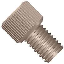 Idex Super Flangeless™ Nut, Standard Knurl, Short, Natural PEEK, 1/32" or 1/16" OD Tubing, 1/4-28 Flat Bottom; 1/EA