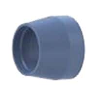 Idex P-133 Flangeless Ferrule, Blue ETFE, 3/16" OD Tubing, 5/16-24 Flat-Bottom; 1/Ea