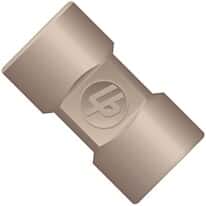 Idex Threaded Adapter, PEEK, 0.080" ID, 1/4-28 Flat Bottom (F) to 5/16-24 Flat Bottom (F)