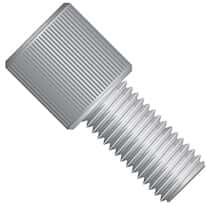 Idex Super Flangeless™ Nut, Standard Knurl, Gray POM, 1/32" or 1/16" OD Tubing, 1/4-28 Flat Bottom; 1/EA