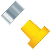 Always in Stock - Idex Super Flangeless™ Ferrule, Yellow