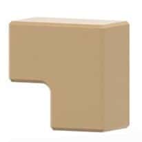 Idex Low-Pressure Union, Female Elbow, Natural PEEK, 0.062" Bore, 1/4-28 Flat Bottom; 1/EA