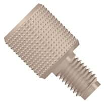Idex Threaded Adapter, PEEK, 0.050" ID, 1/4-28 Flat Bottom (F) to 10-32 Flat Bottom (M)