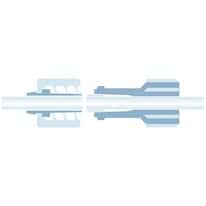 Idex LuerTight™ Fitting System, Natural Polypropylene/ETFE, 1/8" OD Tubing; 1/EA