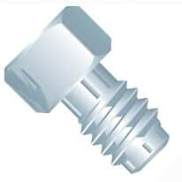 Idex 316 Stainless Steel Nut, Short, 1/16" OD Tubing, 10-32 Coned; 1/EA