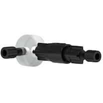 Idex Pressure Relief Valve Assembly, Tee-Shape, 100 psi, 1/16" OD Tubing; 1/EA