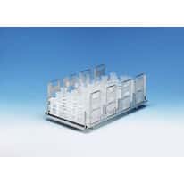 Julabo Tray—assemble up to four of the test tube racks 12050-91, -92, -93, and -94 on a mix and ma