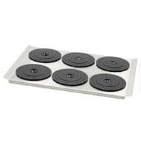Julabo PURA™ Flat Bath Cover for PURA 22 Water Bath, 6 x 115 mm Diameter Openings