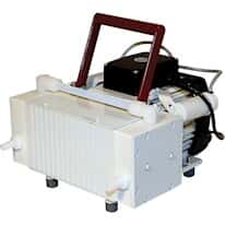 KNF LABOPORT® N 860.3 FTP Diaphragm Vacuum Pump, 60 L/min, 1.5 torr; 115 VAC