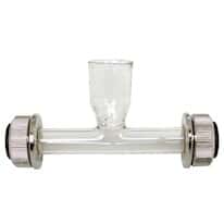 Kruss PRG-100-E Glass Polarimeter Tube, Funnel Fill, 100 mm L Kruss PRG-100-E Glass Polarimeter Tube, Funnel Fill, 100 mm L