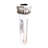 Lab-Crest 110-106-0003 Pressure Reaction Vessel, with Coupling, Glass, 3 oz