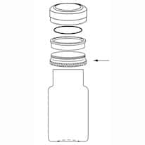 Lab-Crest 110-650-0001 Male Coupling Component, SS