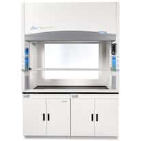 Labconco Protector® Echo™ Ductless Fume Hood with Solvent and Acid Sensors, 48" W, No Windows, 2 Fixtures and GFCI Duplex; 115V, 50/60 Hz