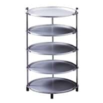 Labconco FreeZone Five-shelf Sample Stand; 17-1/2” x 10 3/8”