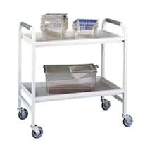 Labconco 8047500 Watertight Pan Cart, 2 Shelf, 400 lbs Cap