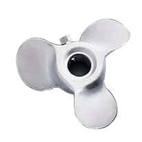 Lightnin 801055PSP 316 SS axial flow impeller ( A-100), 8.9" dia x 3/4" bore dia