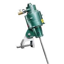 Lightnin EV5P25A1J60 Heavy-Duty Gear Drive Mixer, air, 20-350rpm, 720in-oz, 3/4" x 60" shaft