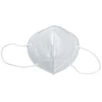 KN95 Respirator Mask with Non-Woven Fabric, >99% BFE (2.5 µm), >95% PFE (0.5 µm) ; Box of 10