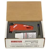 Master Appliance MT-11K Microtorch Kit with Butane Canister, Up to 2500F, W Ind-Resistant Flame