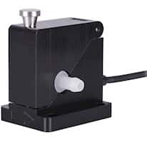 Masterflex Turbine Flow Sensor, Tubeholder, PVDF, 0.03 to 2 LPM; 7 mm Barbed Connection