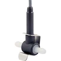 Masterflex Turbine Flow Sensor, Clip Mount, PVDF, 0.5 to 20 LPM; 12 mm Barbed Connection