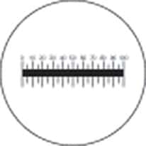 Meiji Techno Microscope Eyepiece Reticle, 10 mm/0.1 mm Scale, 25 mm Diameter