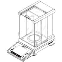 Mettler Toledo 11131652 Pro Glass-Free Draft Shield for XP/XS/XA