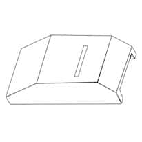 Mettler Toledo 30029049 Dust Cover for ME Series; 4 Place