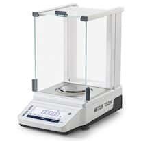 Mettler Toledo MA204/A Analytical Balance, NTEP-Approved, MA Series, 220g x 0.1mg with LCD Hybrid Touchscreen, Draft Shield, and Internal Calibration