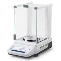 Mettler Toledo MA203 Precision Toploading Balance, MA Series, 220g x 1mg with LCD Hybrid Touchscreen, Draft Shield, and Internal Calibration