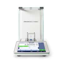 Mettler Toledo XPR205DUE Analytical Balance, 220/81 g x 0.1/0.01 mg, Internal Calibration, SmartTrac Dosing Guide