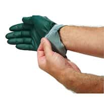 Microflex DFK-608-L Flock-Lined Nitrile Gloves, Disposable, Large, 50/Box
