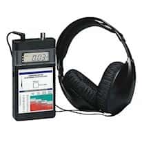 Monarch 6480-040 Vibration Meter Headphones; 8 ft Coiled Cable