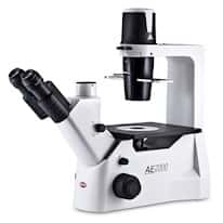 Motic Instruments AE2000 Inverted Trinocular Microscope with LED, PL PH 20X Package; 100-240 VAC